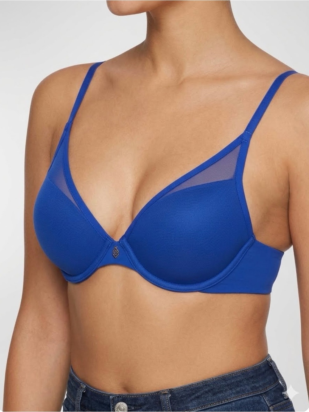 ThirdLove 24/7® Classic Uplift Plunge Bra in Royal Blue 36A
